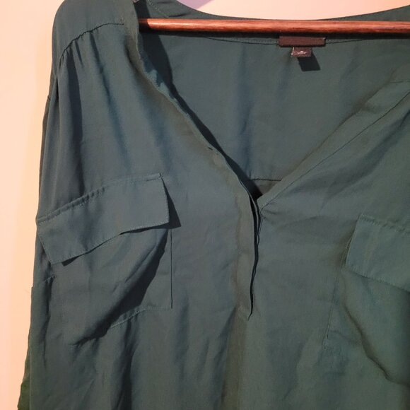 Torrid Harper Popover 3/4 Sleeve Blouse SZ5 - Picture 2 of 4